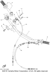 Steering Handle Cable