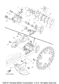 Rear Brake Caliper