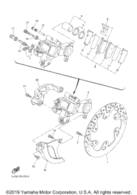 Rear Brake Caliper