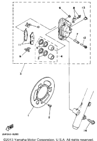 Front Brake Caliper