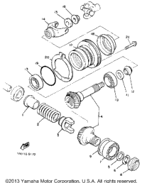 Middle Drive Gear