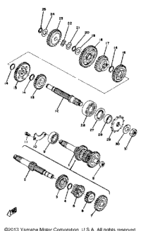 Transmission Yz80a - Yz80b