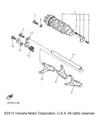 Shift Cam Shift Fork