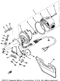 Taillight Xs650d E E006501~ F