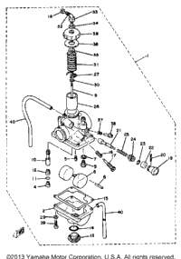 Carburetor-Yz60h - J - K