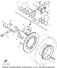 Rear Brake Caliper