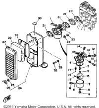 Carburetor - Air Cleaner (~800100)