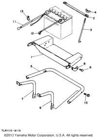 Battery Tray (Ef3800e)