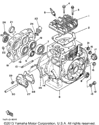 Cylinder - Crankcase