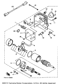 Starting Motor (Ys828ten)
