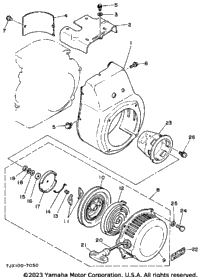 Air Shroud Starter Yp30t