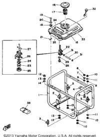 Frame - Fuel Tank (~800100)