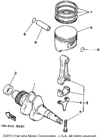 Crankshaft-Piston