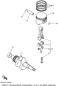 Crankshaft - Piston