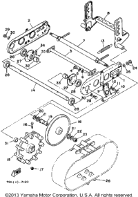 Track Suspension 1 (79N-700101~)