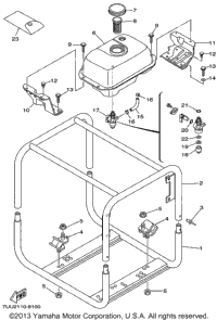 Frame Fuel Tank