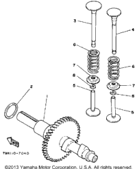 Camshaft - Valve