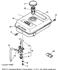 Fuel Tank (Yp20ga)