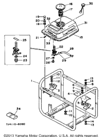 Frame - Fuel Tank (800101~)