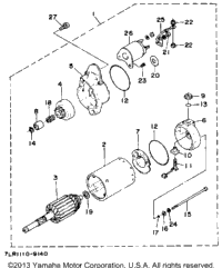 Starting Motor (Ef3800dve)