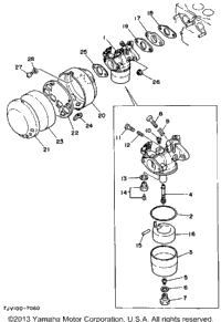 Air Filter - Carburetor (Yp30ga)