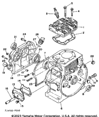 Cylinder Crankcase Yp20t