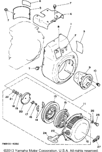 Air Shroud - Starter Yp30nt