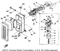 Air Cleaner - Carburetor (~800100)
