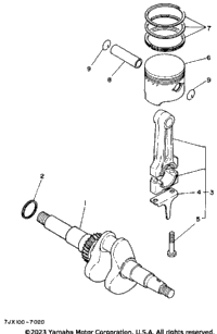Crankshaft Piston Yp30t
