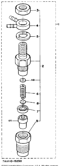 Nozzle Holder Section Parts
