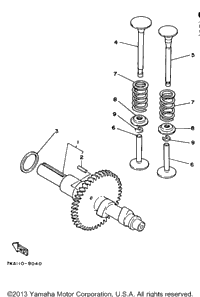 Camshaft - Valve