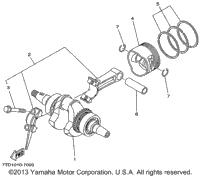 Crankshaft Piston
