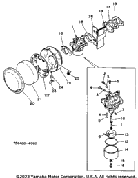 Air Filter Carburetor Yp40t