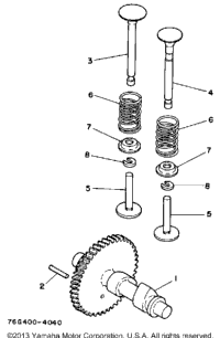 Camshaft - Valve (Yp20ga)