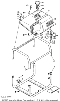 Frame - Fuel Tank