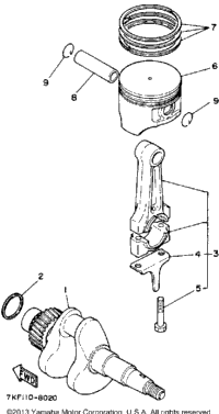Crankshaft - Piston