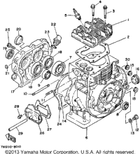 Cylinder - Crankcase