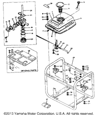 Fuel Tank Frame Ef2600