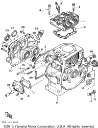 Cylinder - Crankcase