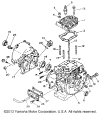 Cylinder Crankcase 801501~