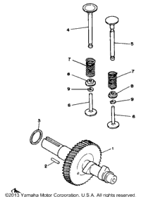 Camshaft - Valve