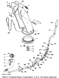 Chute Control Lever