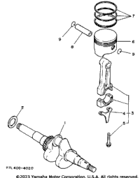 Crankshaft Piston Yp20t