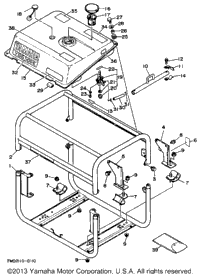 Frame - Fuel Tank 1