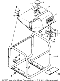 Frame - Fuel Tank