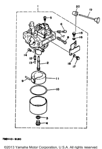 Carburetor Yg600d