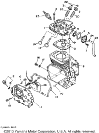 Cylinder - Crankcase