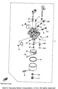 Carburetor 3 Yg4600dx Manual Choke