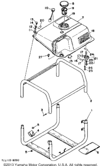 Frame - Fuel Tank