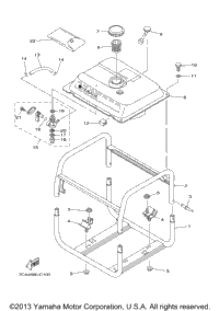 Frame Fuel Tank